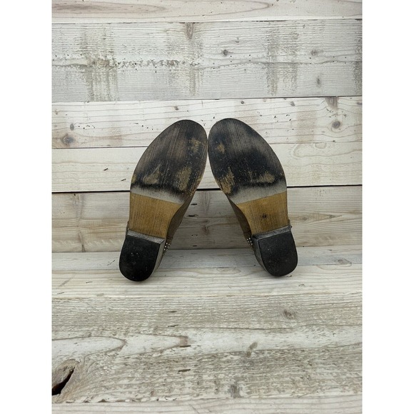 Wanted Women's Chelsea Ankle Boots Beige Jackson US Size 7.5 Studded Buckle - Picture 7 of 8